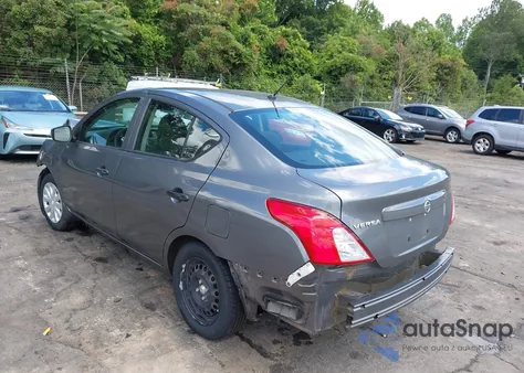 2016 Nissan Versa 1.6 S from USA, damaged, VIN 3N1CN7AP5GL907345
